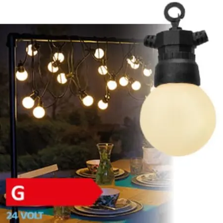 24V PARTY LIGHT 20X HONOLULU 10 LUMEN - afbeelding 2