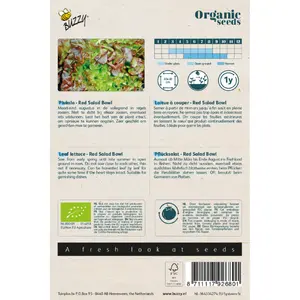 Pluksla 'Red Salad Bowl' (Bio) - afbeelding 2