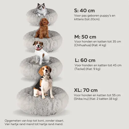 HONDENMAND Ø40 L GRIJS - afbeelding 5