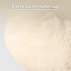 HONDENMAND Ø40 WASBARE HOES BEIGE - afbeelding 3