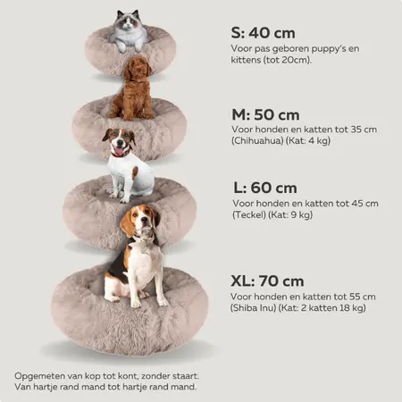 HONDENMAND Ø50 BRUIN - afbeelding 5