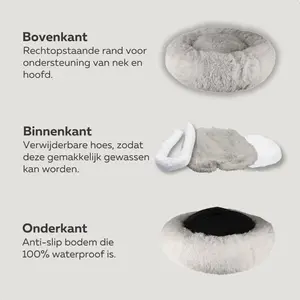 HONDENMAND Ø50 WASBARE HOES L GRIJS - afbeelding 5