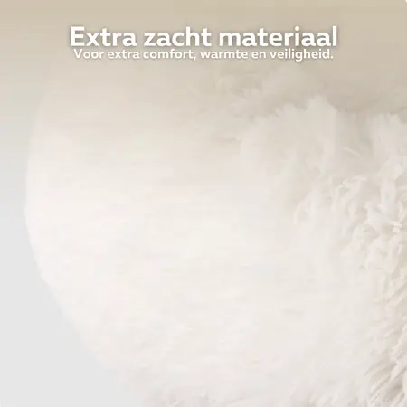 HONDENMAND Ø60 WASBARE HOES WIT - afbeelding 3