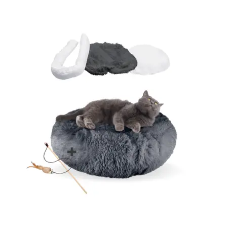 HONDENMAND Ø70 WASBARE HOES D GRIJS - afbeelding 2