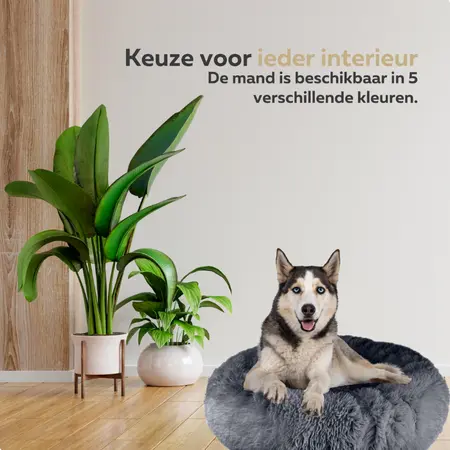 HONDENMAND Ø70 WASBARE HOES D GRIJS - afbeelding 6