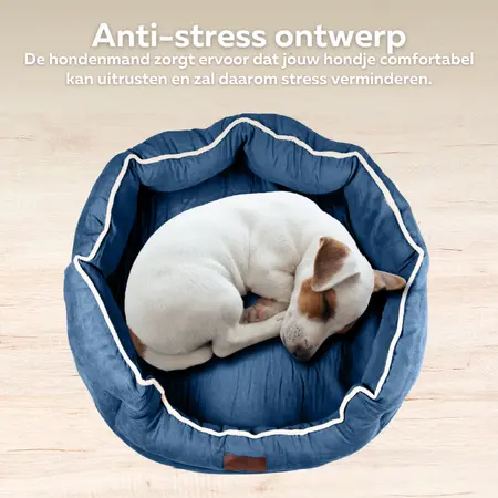 HONDENMAND CROWN L BLAUW - afbeelding 4