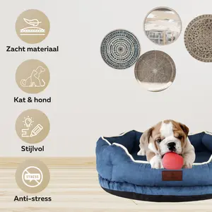 HONDENMAND CROWN L BLAUW - afbeelding 6