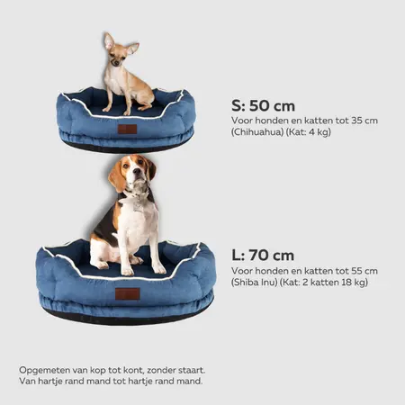 HONDENMAND CROWN L BLAUW - afbeelding 8