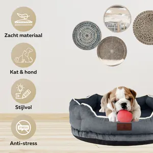 HONDENMAND CROWN L GRIJS - afbeelding 3