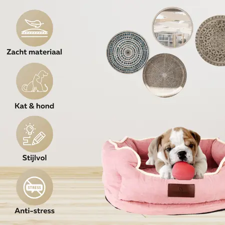 HONDENMAND CROWN L ROZE - afbeelding 3