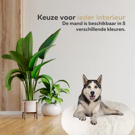 HONDENNMAND Ø60 WIT - afbeelding 5