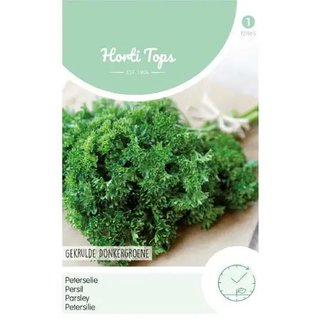 Peterselie 'Gekrulde Donkergroene' - afbeelding 1