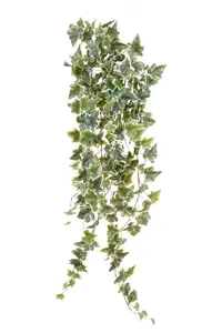 IVY HANGING BUSH GREEN/WHITE 100CM