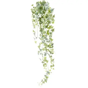IVY HANGING BUSH GREEN/WHITE 120CM