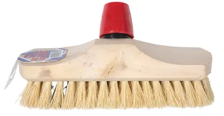 LUIWAGEN – SCHROBBEZEM – FIBER/POLYPROPYLEEN – 22 CENTIMETER – ZONDER STEEL