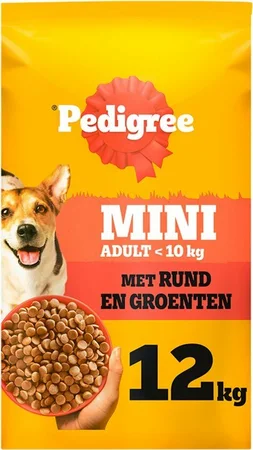 PEDIGREE DROOG ADULT MINI RUND 12KG