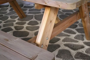 Oslo Picknickbank 177cm - afbeelding 5