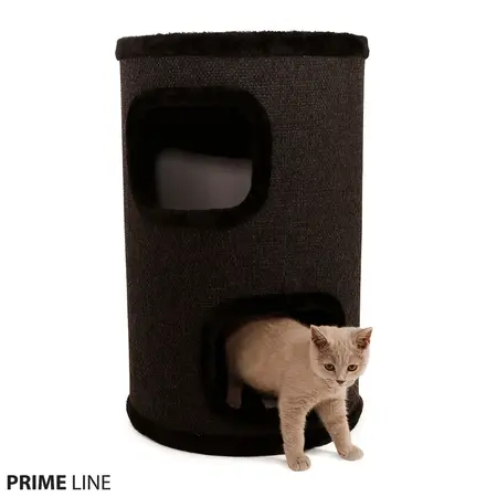 PL CAT BARREL ZWART 70CM - afbeelding 1