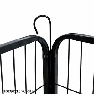 PL PLAYPEN 8PANEL BLACK 80X80 - afbeelding 2