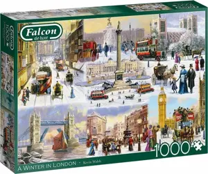 PUZZEL FALCON WINTER IN LONDON 1000