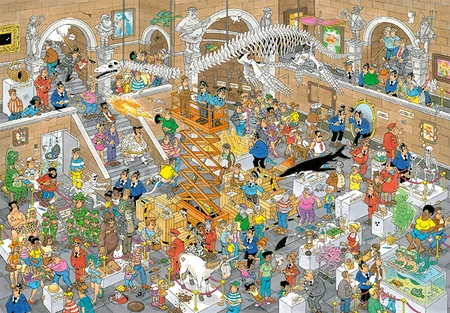 PUZZEL JVH RARITEITENKABINET 3000 - afbeelding 2