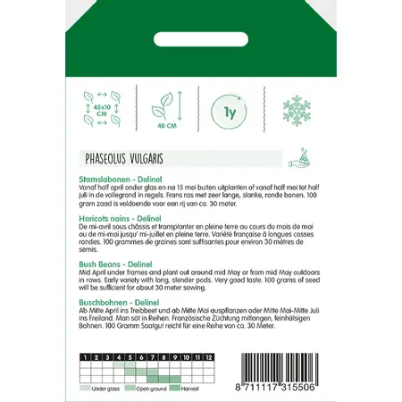 Stamslabonen 'Delinel' - afbeelding 2