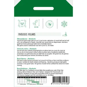 Stamslabonen 'Modesto' - afbeelding 2